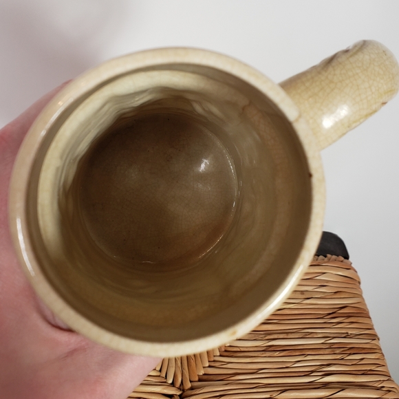 Japanese Drinkware Ceramic Beer Stein 7 Inch Tall - Picture 5 of 5